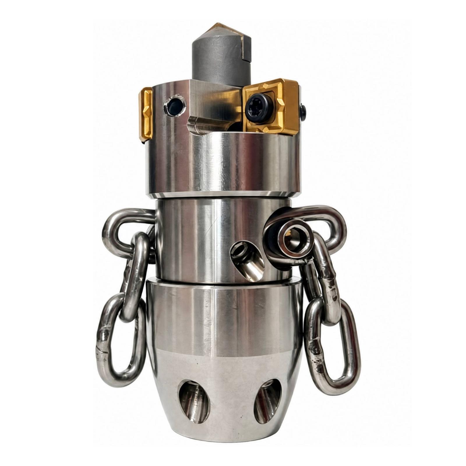 Rotating Drain Cleaning Nozzle - Steel Chain ulasan dan harga