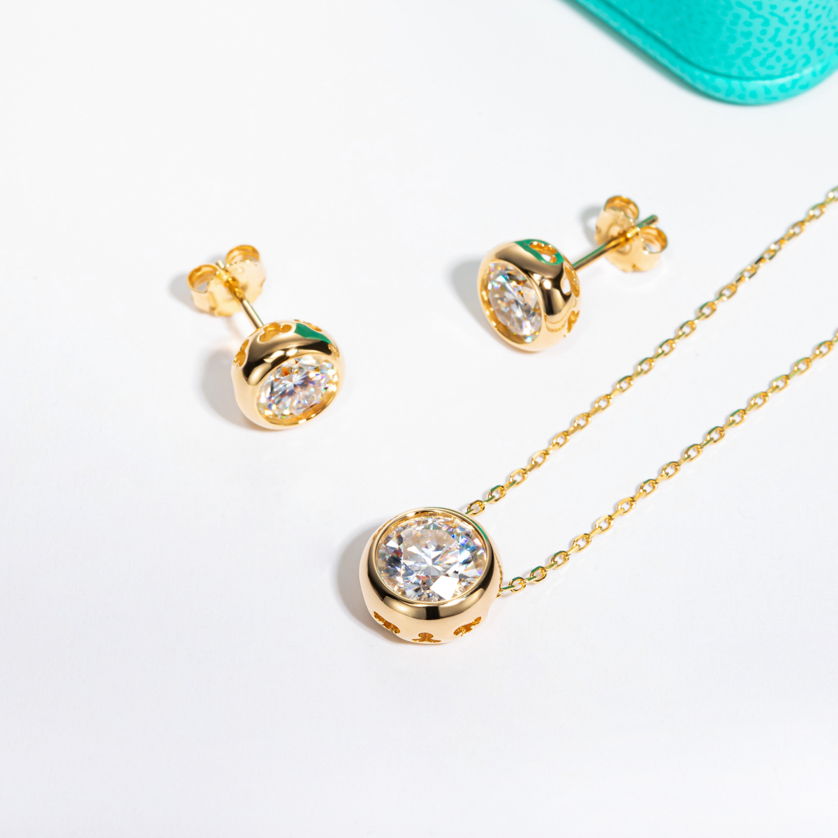 AnuJewel D Color Moissanite Be - Ansi Chain ulasan dan harga