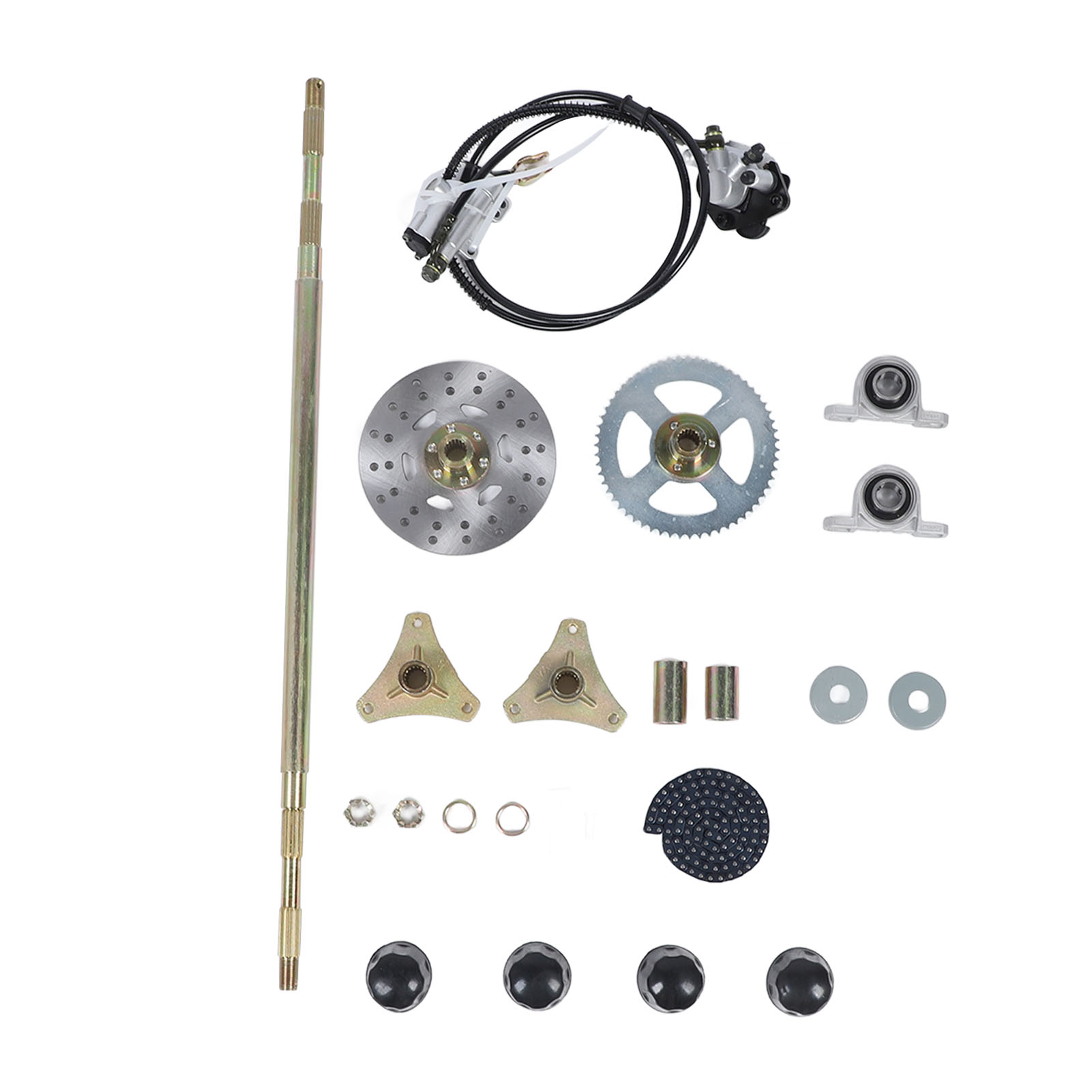 29in Go Disc Brake Calipers Ki - Chain Sprocket Set ulasan dan harga