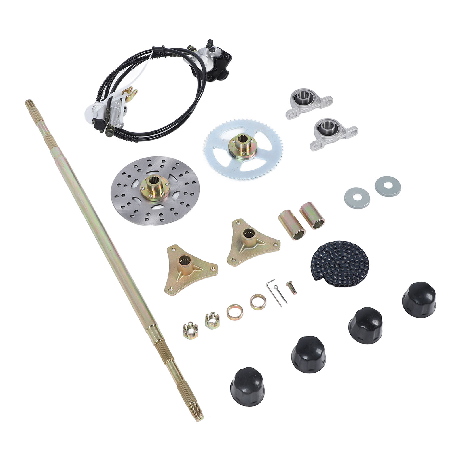 29in Go Disc Brake Calipers Ki - Chain Sprocket Set ulasan dan harga