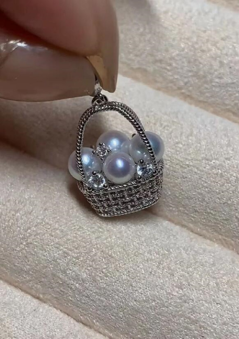 elegant 5-6mm south sea white  - 530 Chain ulasan dan harga