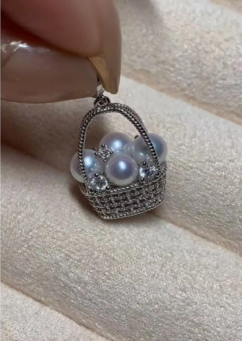 elegant 5-6mm south sea white  - 530 Chain ulasan dan harga