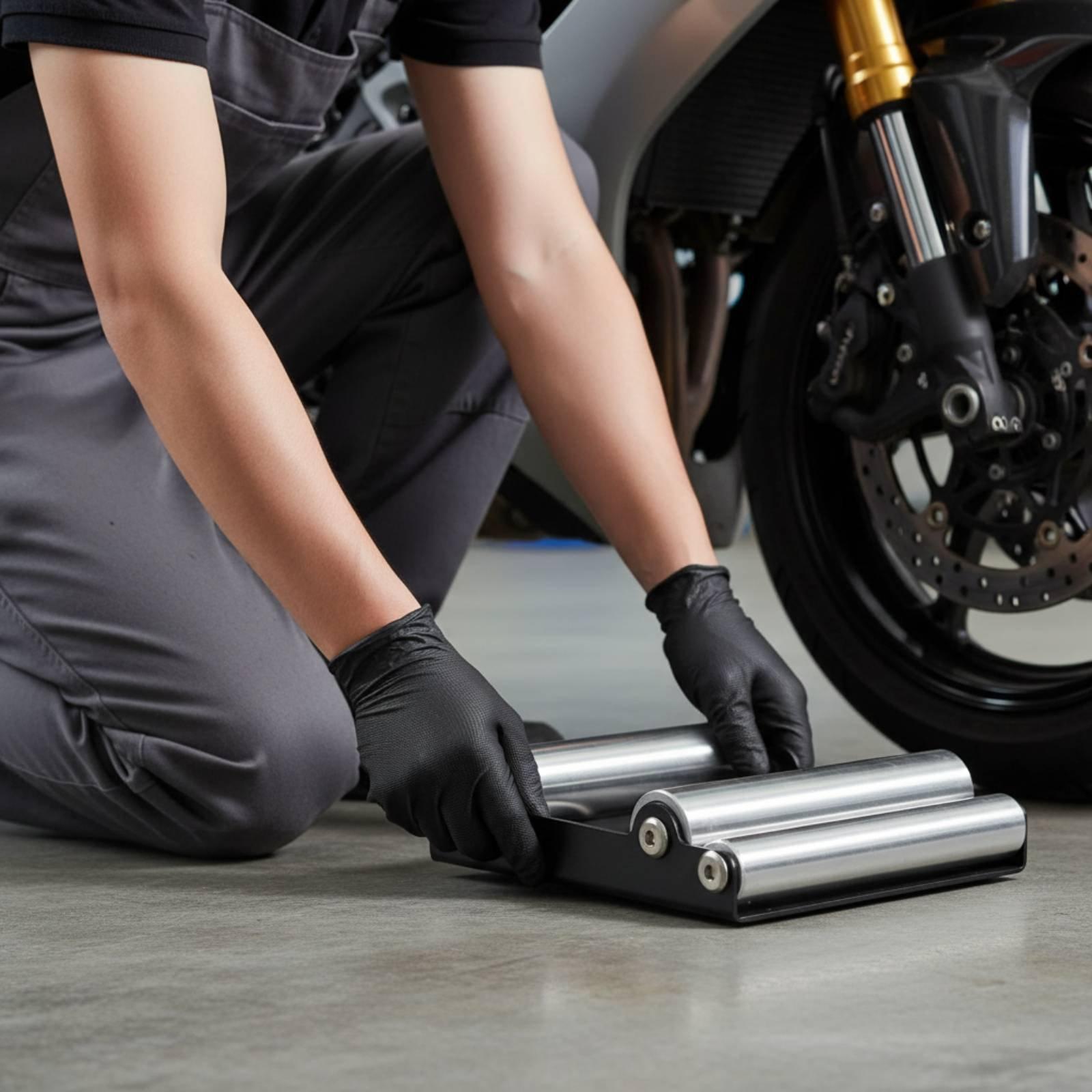 Universal Motorcycle Wheel Rol - Roller Chain ulasan dan harga
