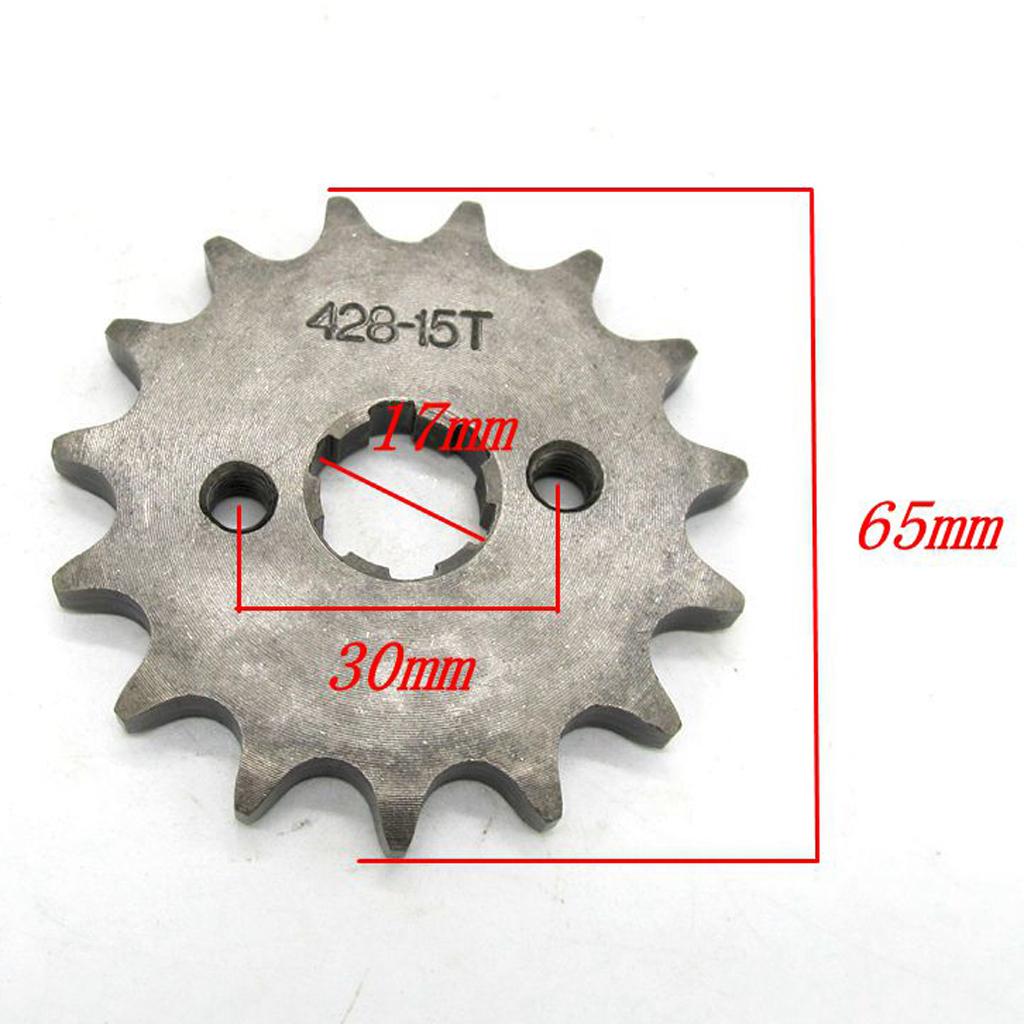 Front Sprocket 428 Chain 15 To - 428 Chain ulasan dan harga