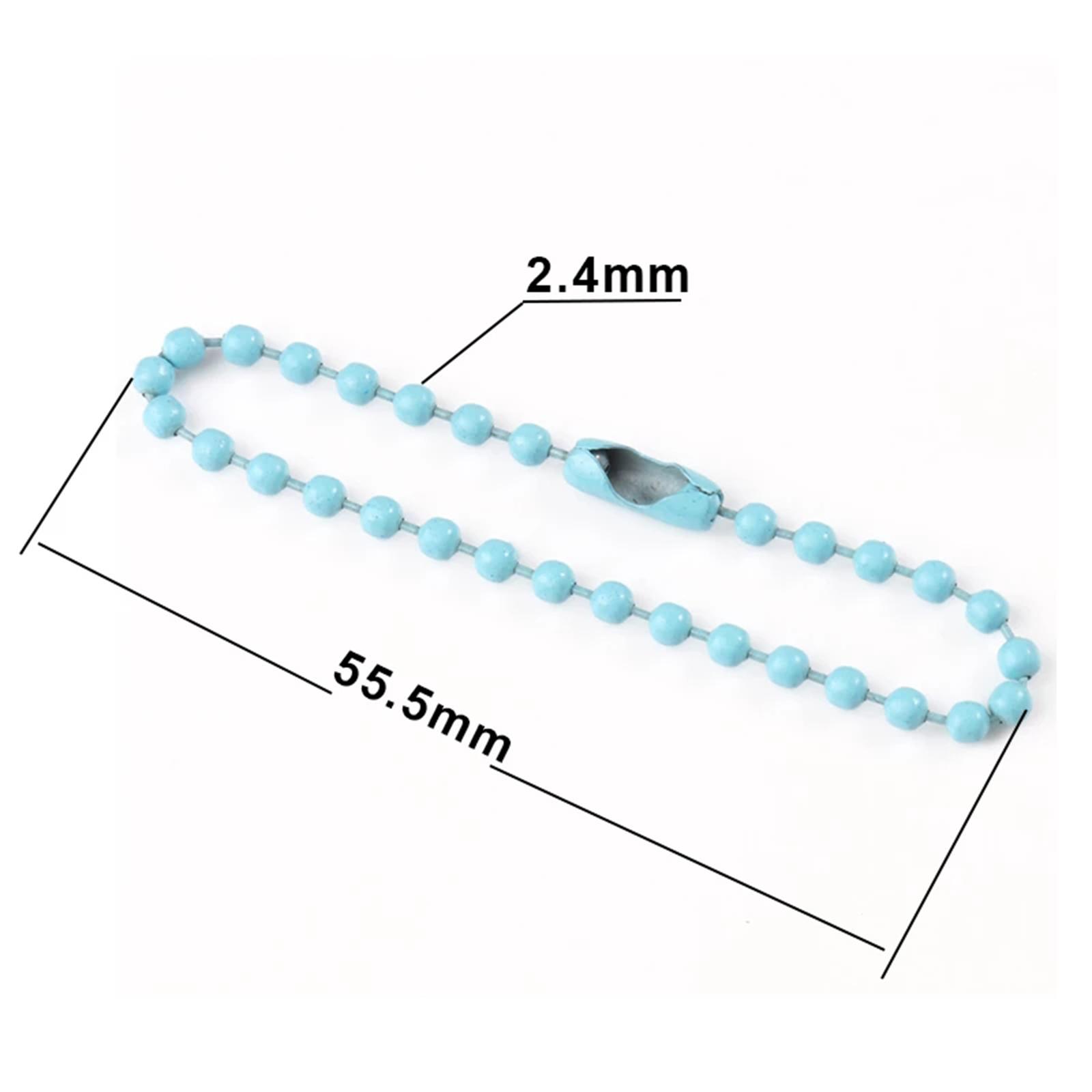 100pcs Ball Bead Chains with C - Xcm Chain ulasan dan harga