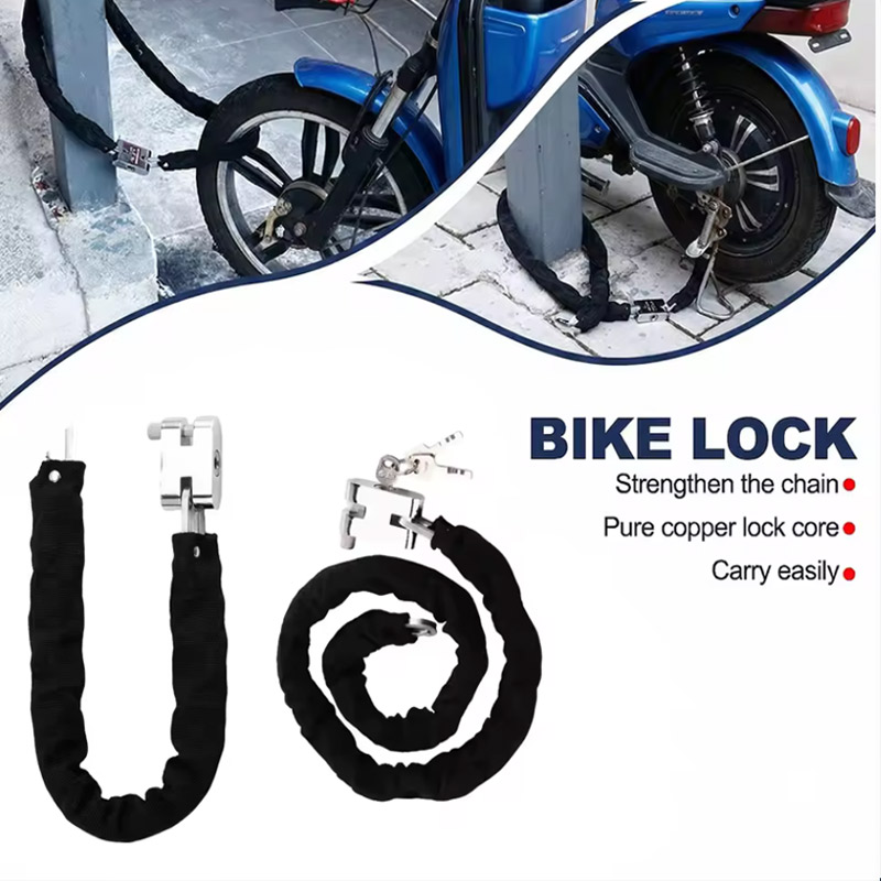 1.2M 2M 3M Motorcycle Bike Loc - Bicycle Chain ulasan dan harga