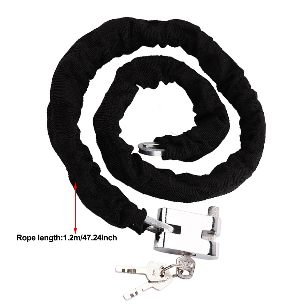 1.2M 2M 3M Motorcycle Bike Loc - Bicycle Chain ulasan dan harga
