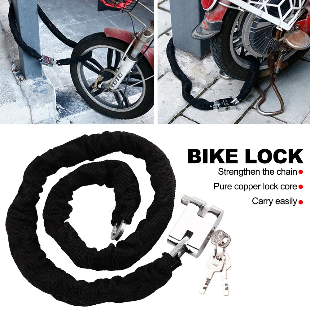 1.2M 2M 3M Motorcycle Bike Loc - Bicycle Chain ulasan dan harga